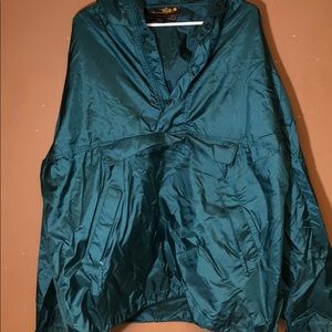Eddie Bauer Pullover Hooded Windbreaker Size L